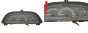 Bloc Compteurs Vitesse Renault Laguna 1 7700416806 C 50470