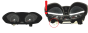 Bloc Compteurs Vitesse Ford Fiesta VP8A6F-10894-BC 53606