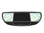 Bloc Compteurs Vitesse 1499140080 Phedra C8 807 Ulysse PSA 39743
