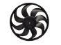Motoventilateur De Moteur 214816703R Clio 4 Duster Renault Dacia