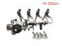 Pompe à carburant et injecteurs 0445110800 0445010763 1.5 dCi Renault Dacia