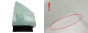 Vitre De Portes Avant Droit 7701470199 7700848397 Renault Megane Cabriolet