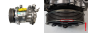 Compresseur De Climatisation 6453RF 9656574080 2.0HDI Peugeot 407 SD7C16 1301F 