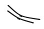 Raclettes De Balai Avant Pour VW 1K1955425A 1K1955426A 89550623102 DPA