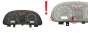 Bloc Compteurs Vitesse VW Golf MK4 1J0920821A 110008958012 56066
