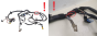 Faisceau De Câblage Pour Moteur 9662294580 1.6 16v Citroen C4 