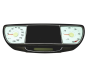 Bloc Compteurs Vitesse 1499140080 Phedra C8 807 Ulysse PSA 41393