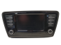 Panneau de configuration Radio Navi Skoda Superb 5E0919605J