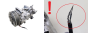 Compresseur De Climatisation 9678656080 Sanden SD6C12 1367 Citroen Peugeot