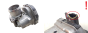 Boitier Papillon D’admission Citroen Peugeot 9673534480 1.6 HDI Delphi 2522