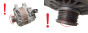 Alternateur 9654752880 A004TJ0084C Mitsubishi CL18 PSA 1003