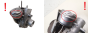 Turbocompresseur GTA1546LV 8200673918 763980-4 1.9 DCI Garrett Renault