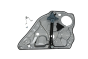Mécanisme De Lève-Vitre 6Q4839461D 88390295402 VW Polo DPA