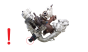 Turbocompresseur 144706727R 144116091R 2.3 dCI BiTurbo Renault Master 3 0km