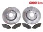 Disques de frein Avant Renault Trafic 3 Vivaro 2 NV300 402066352R 6000km