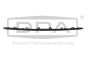Moulure De Pare-Chocs 2GM853240 88531818002 VW T-Cross DPA