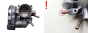 Boitier Papillon D’admission VWAG 030133062C 0280750095 2968