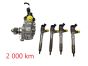 Pompe à carburant et injecteurs 0445011500 0445110939 2.0 DCI Renault 2 000km