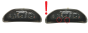 Bloc Compteurs Vitesse Mercedes E W210 2105401147 110008689004 