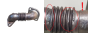 Tube d'Échappement rapatriement 5801423958 3.0 HPI Iveco Daily