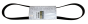 Courroie D’alternateur Nouveau Renault 6PK1199 117205191R