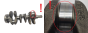 Arbre Vilebrequin 122014121R 0574R 0.9TCE H4B408 Renault Dacia