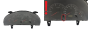 Bloc Compteurs Vitesse Ford Transit 2T1F-10849-CH 2T1F10849CH 54861