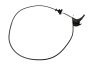 Câble De Verrouillage Avant Original Trafic II Vivaro Primastar 6562000QAH