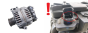 Alternateur 8200727051-B 0124415043 Renault Dacia 98A