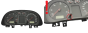Bloc Compteurs Vitesse VW Golf MK4 Bora 1J0920806G 0263637003 48714