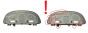 Bloc Compteurs Vitesse VW Golf MK4 1J0919861D 110008916020 59584