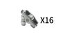 Rotule Rattrapage Jeu Soupape 030109423 036109411H B18205 VW Skoda Borsehung
