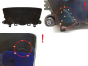 Bloc Compteurs Vitesse Honda Civic HR0342622 78200G110 1100