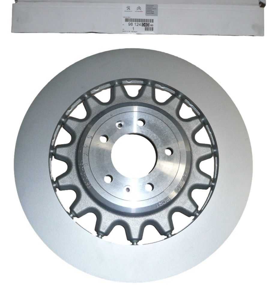 Disque De Frein Droit Avant Original 9812404080 Peugeot 308 508 main product photo