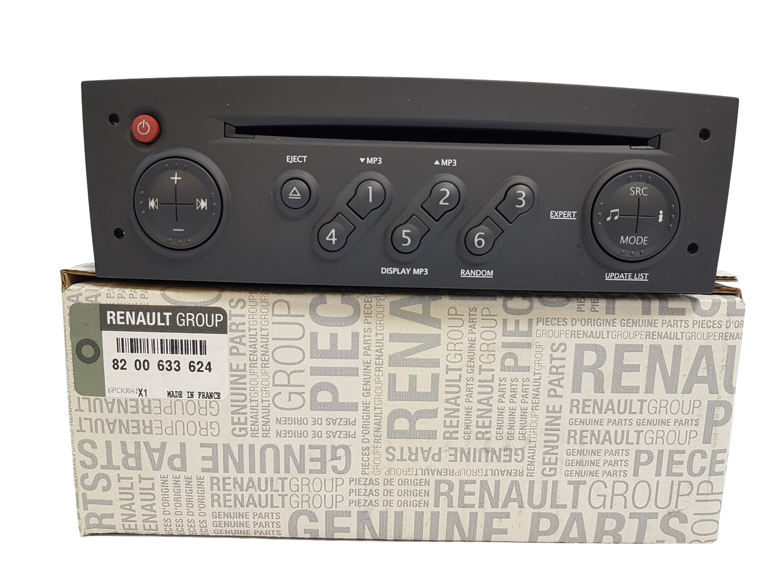 Radio Cd Mp3 Nouvelle Original Renault 8200633624 main product photo