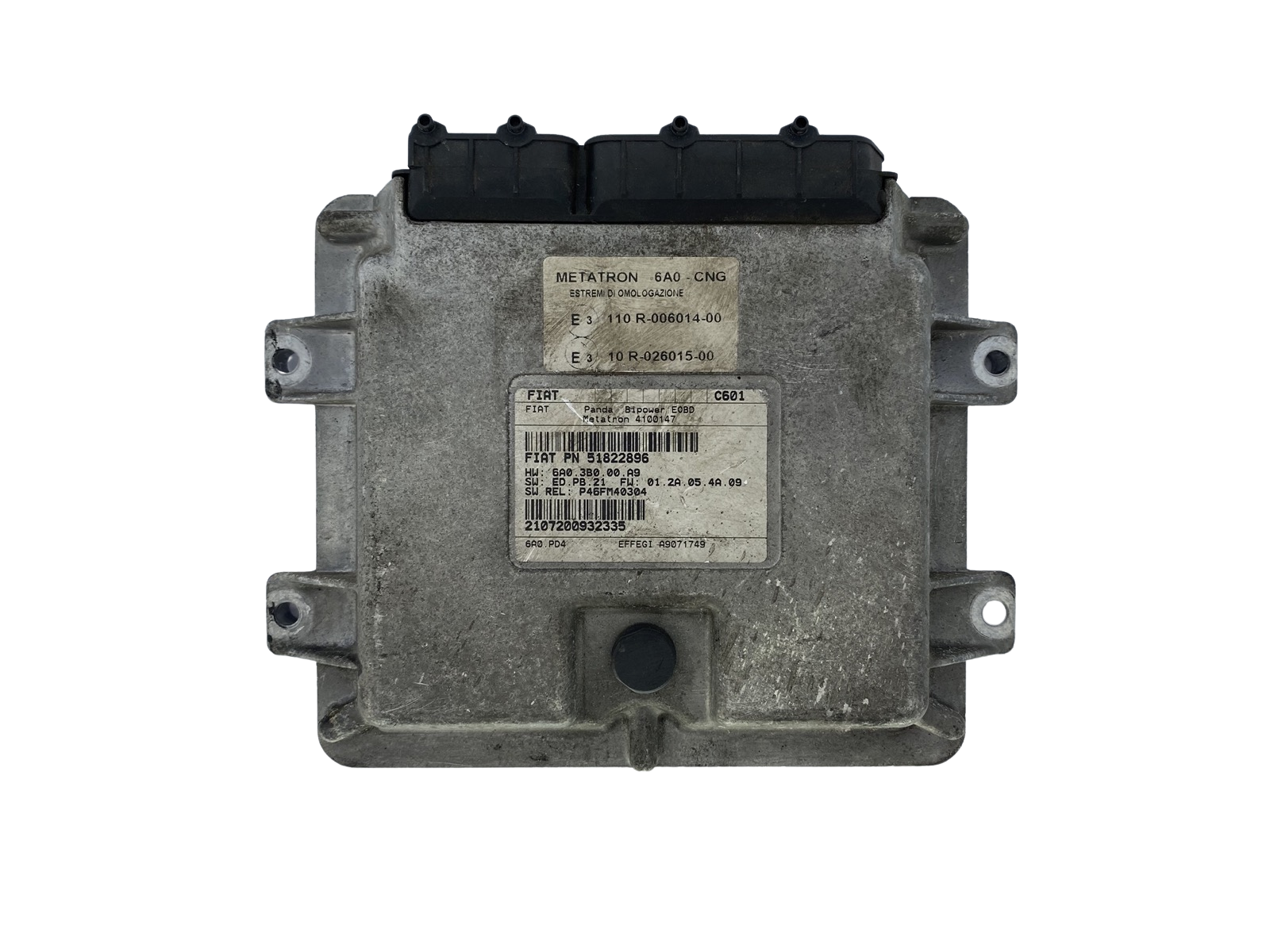 Calculateur 51822896 4100147 6A0.3B0.00.A9 Fiat Metatron 53071 main product photo