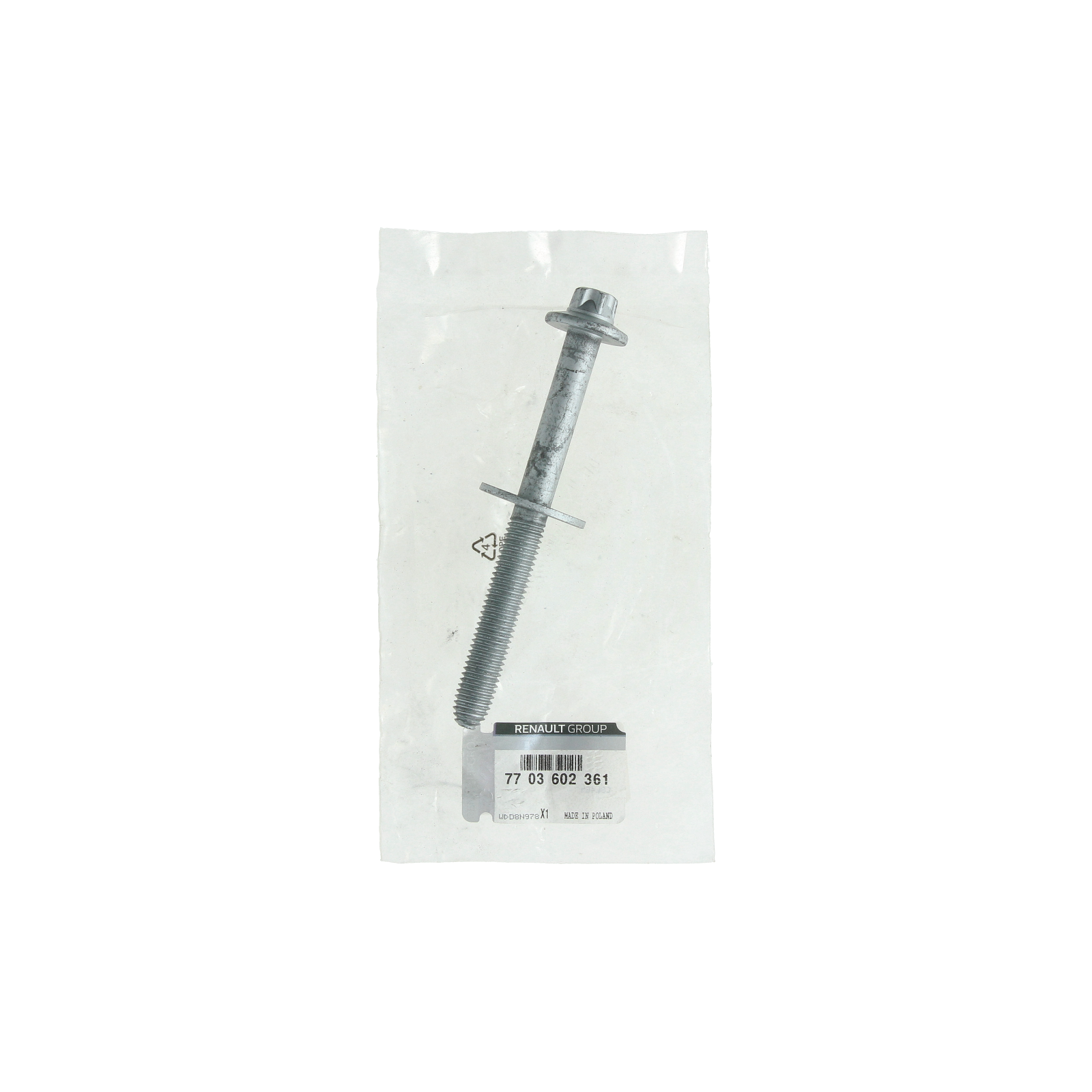 Vis Original à 7703602361 Renault main product photo