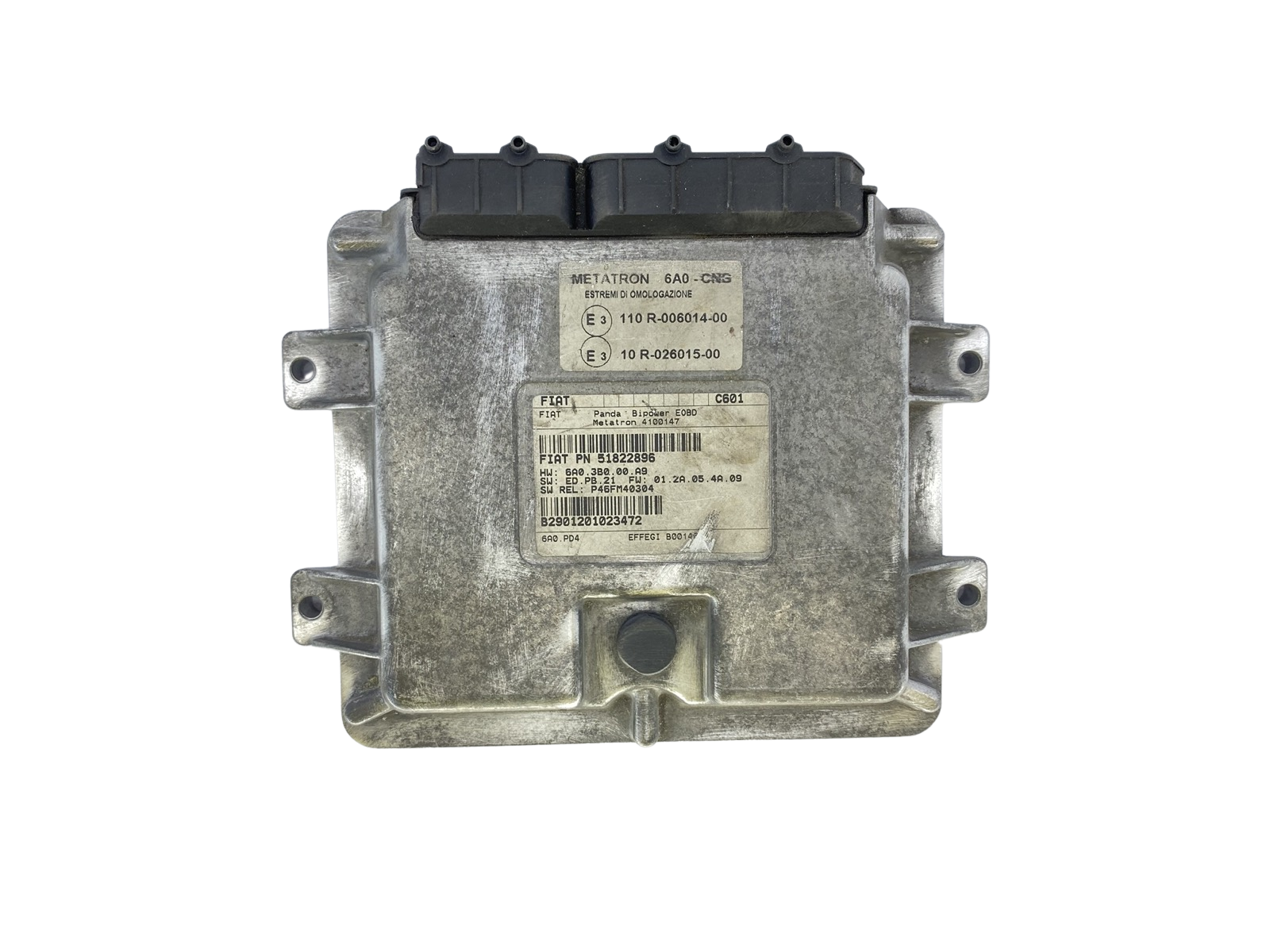 Calculateur 51822896 4100147 6A0.3B0.00.A9 Fiat Metatron 57850 main product photo