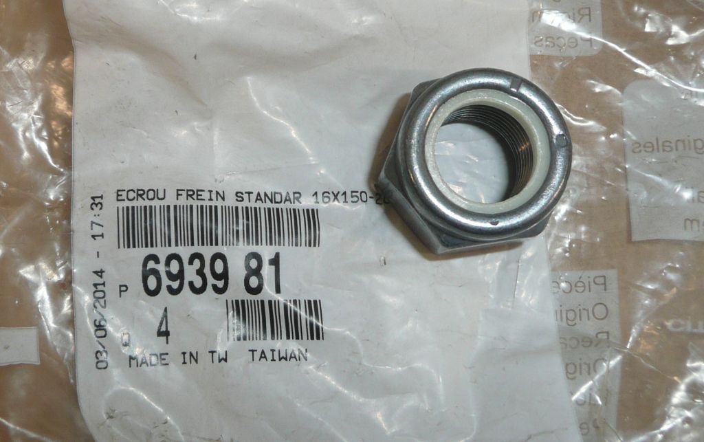Noix Nouvelle Original 6939.81 693981 Citroen Peugeot main product photo