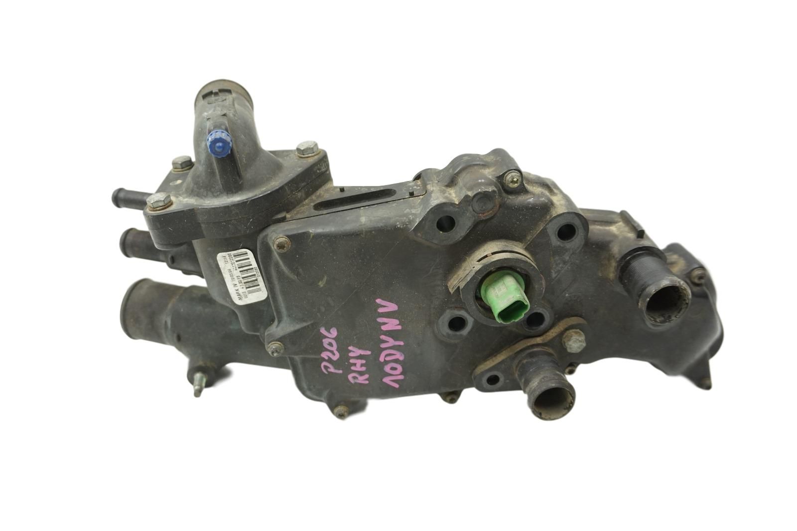 Boitier Thermostat D'eau moteur 9643212280 2,0 HDI Citroen Peugeot main product photo
