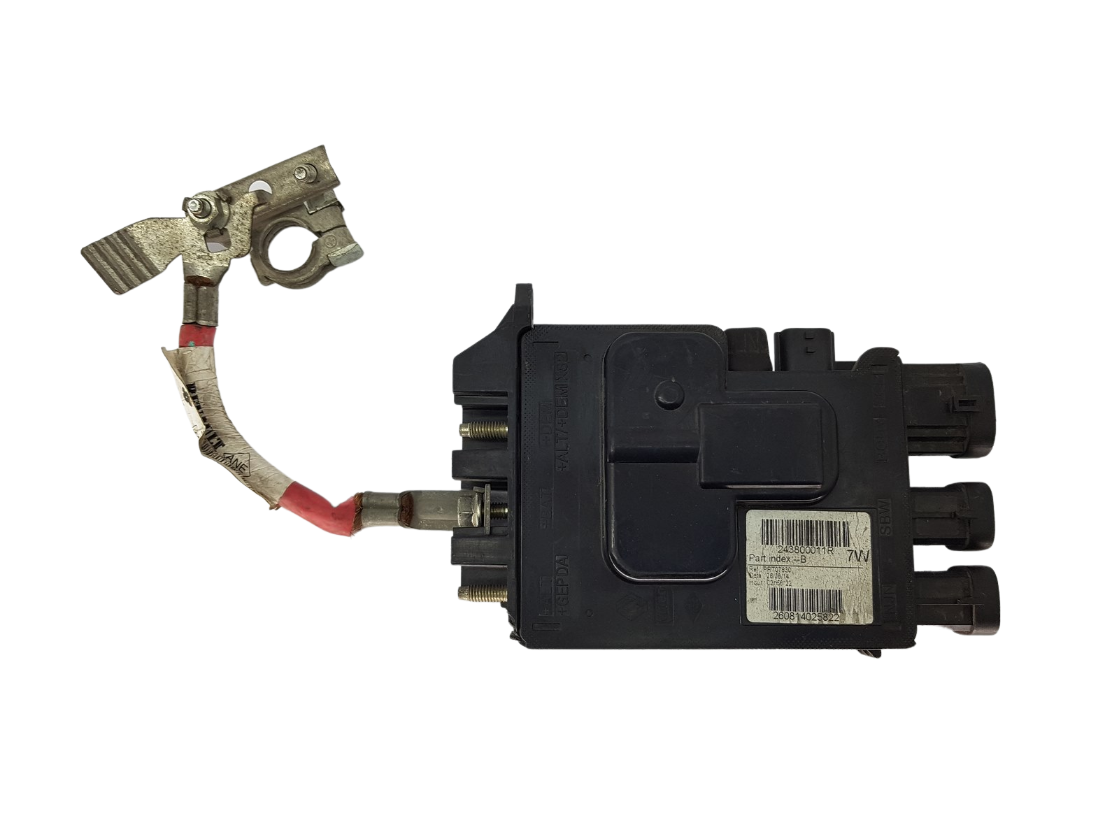 Calculateur BDU Renault 243800011R PRT07830 243860001R Valeo 20645 main product photo