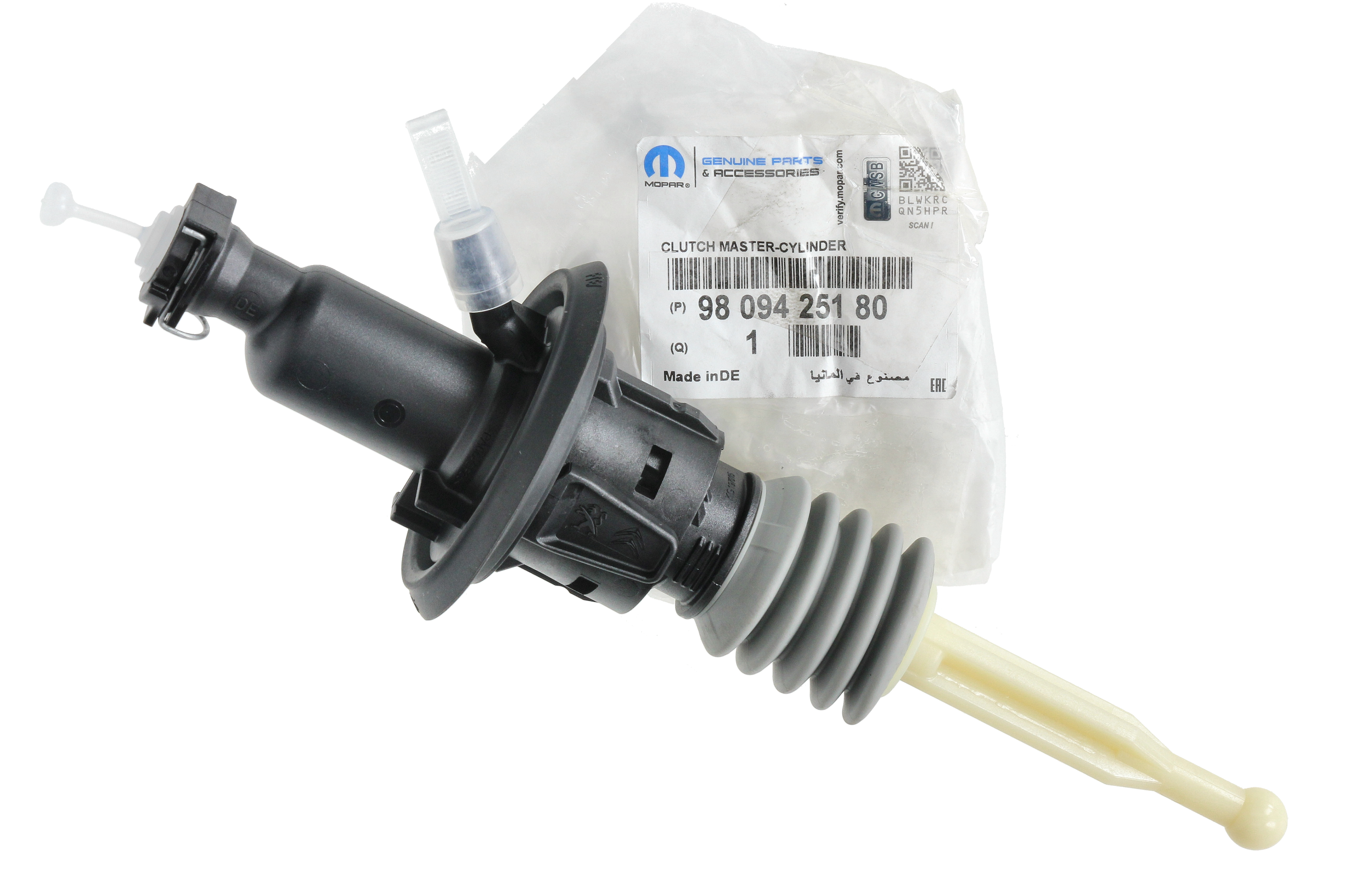 Cylindre Émetteur Original 9809425180 Citroen Peugeot main product photo