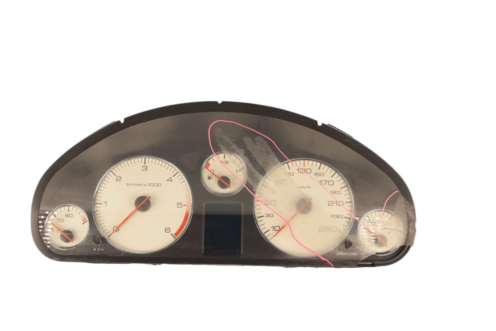 Bloc Compteurs Vitesse Peugeot 407 9651855380 1999 main product photo