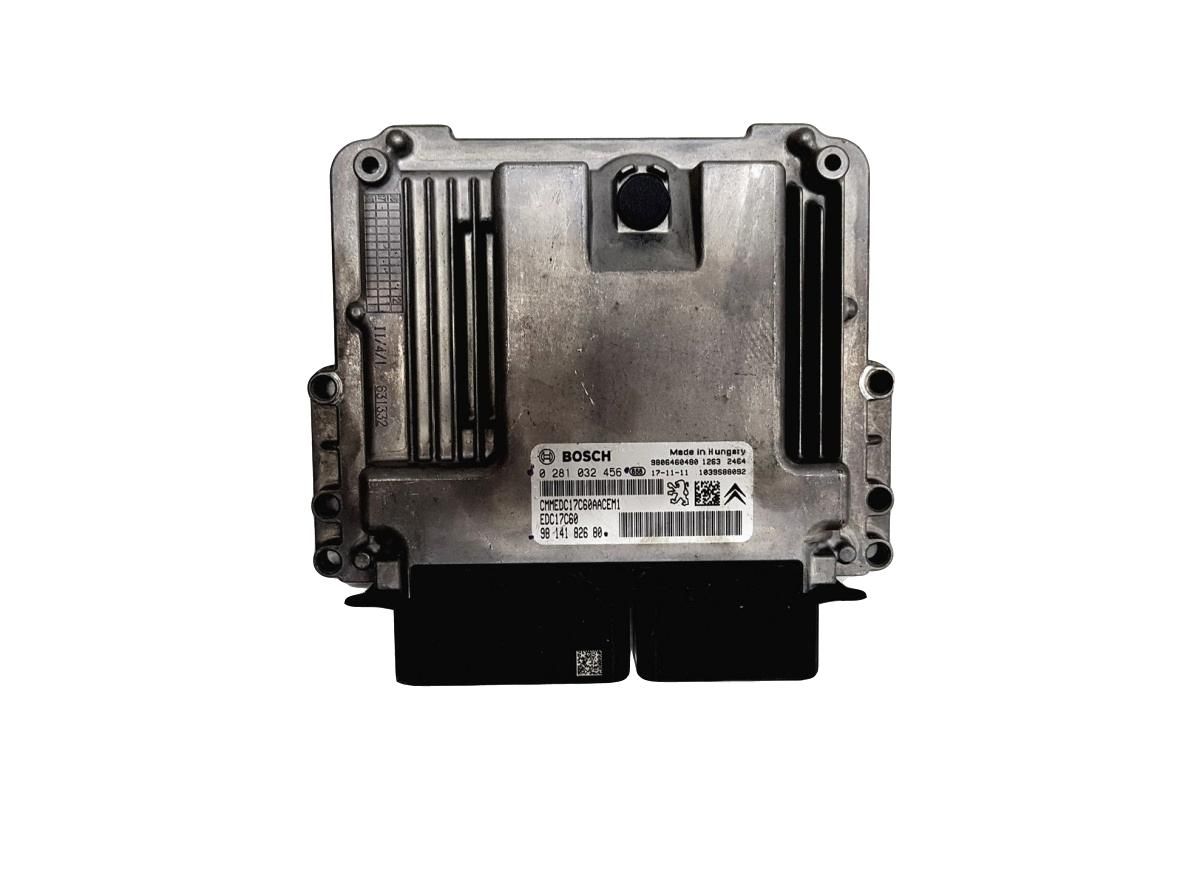 Calculateur 0281032456 9814182680 PSA Bosch 7955 main product photo