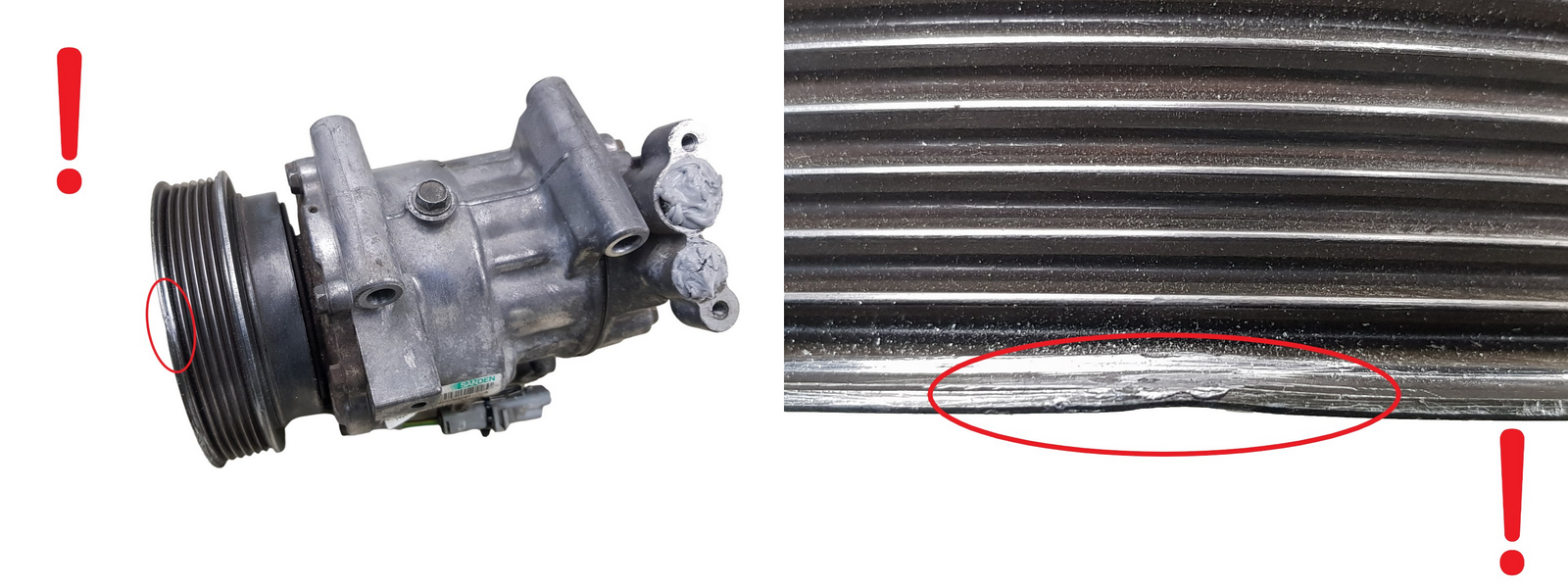 Compresseur De Climatisation 8200365787--A SD6V12 1452 Sanden Renault 1000 main product photo