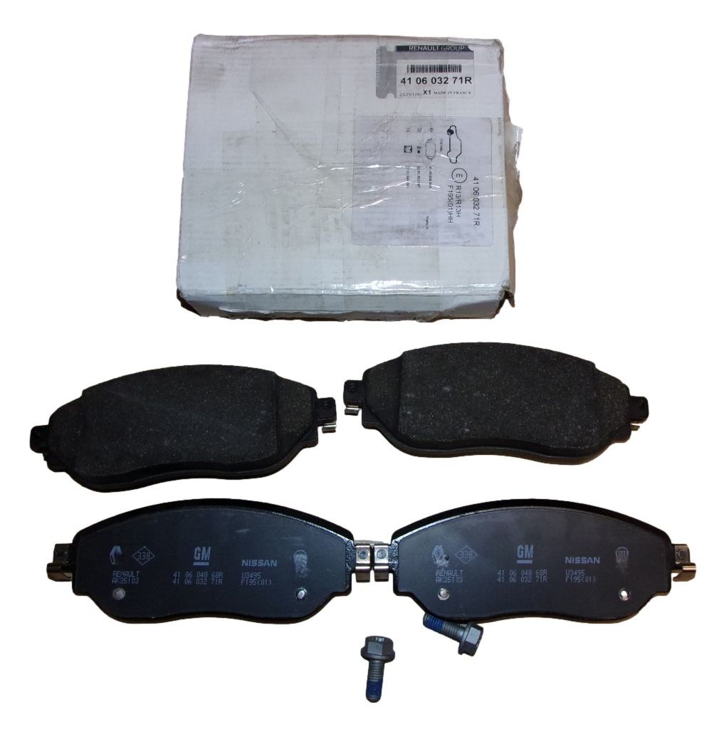 Plaquettes De Frein Avant Original 410603271R Renault main product photo