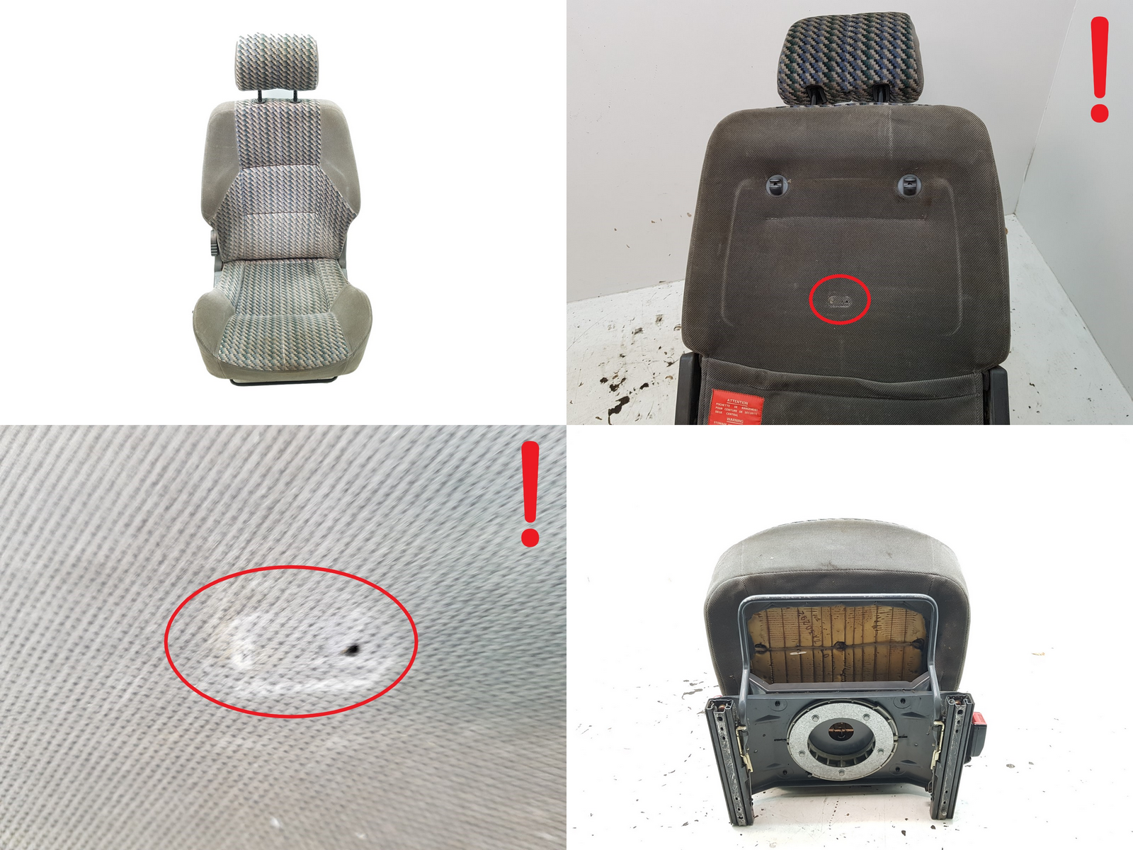 Siège ,fauteuil Droit Avant Renault Espace 2 main product photo