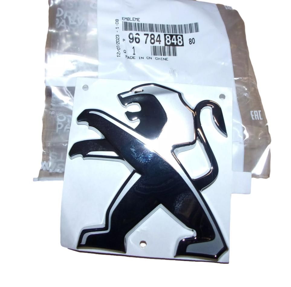 Emblème Avant Nouvelle Original 9678484880 Peugeot main product photo