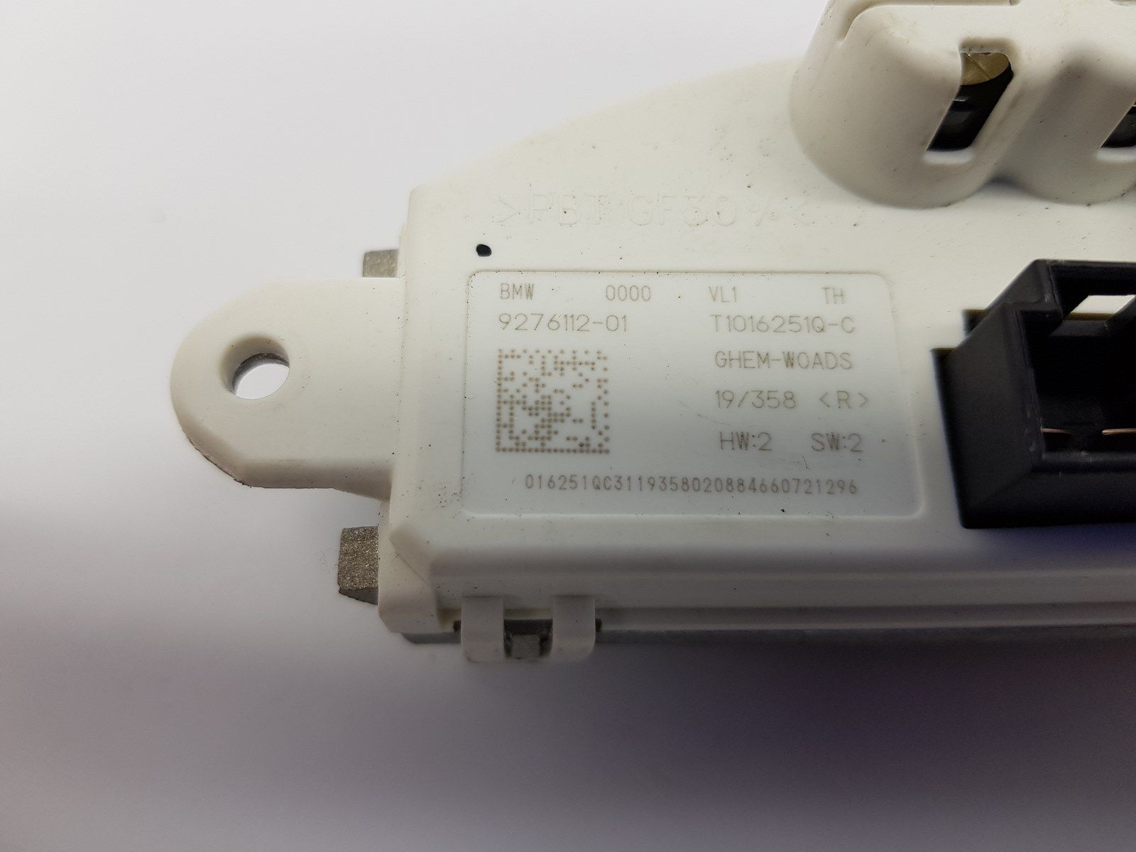 Rhéostat Ventillateur 9276112 9276112-01 715290 Valeo BMW 3337 main product photo