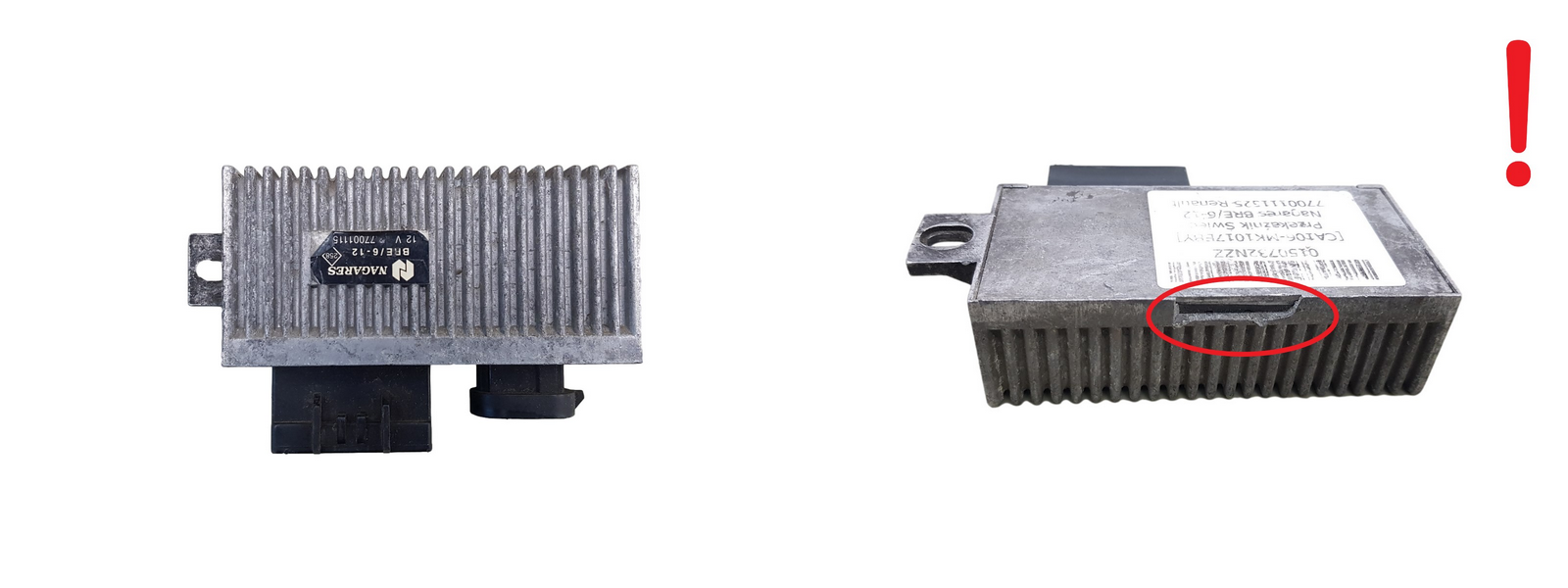 Relais De Bougie Nagares BRE/6-12 7700111525 Renault main product photo